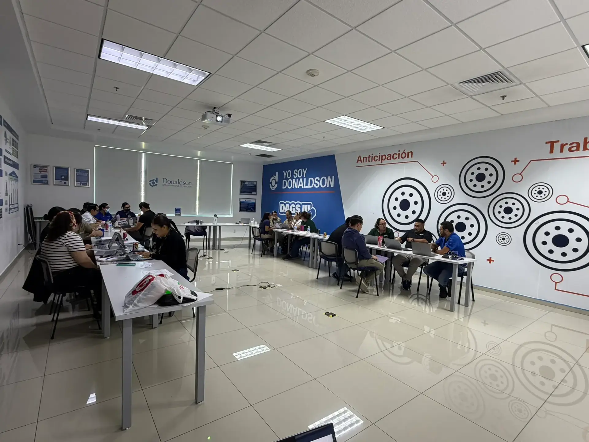 Capacitación en planta